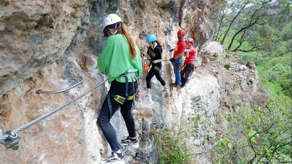 麗江戶外打卡地，攀巖、高空走鋼絲、云梯……快來體驗麗江小眾刺激的戶外運動吧